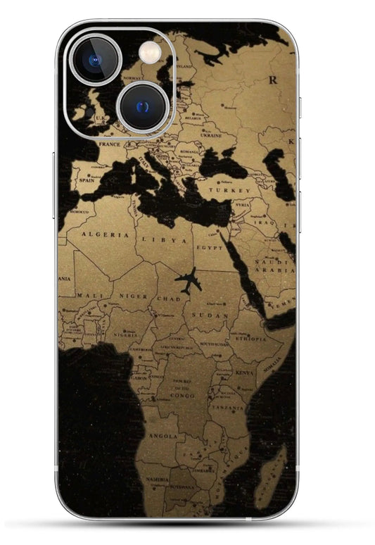 World Map Mobile 6D Skin - Mobishieldz