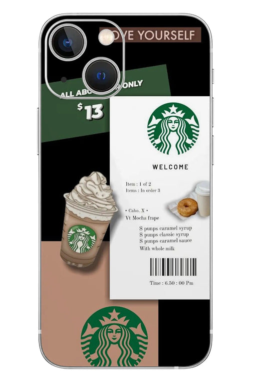 Star Bucks Mobile 6D Skin - Mobishieldz