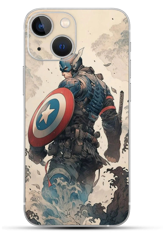Captain America Mobile 6D Skin - Mobishieldz