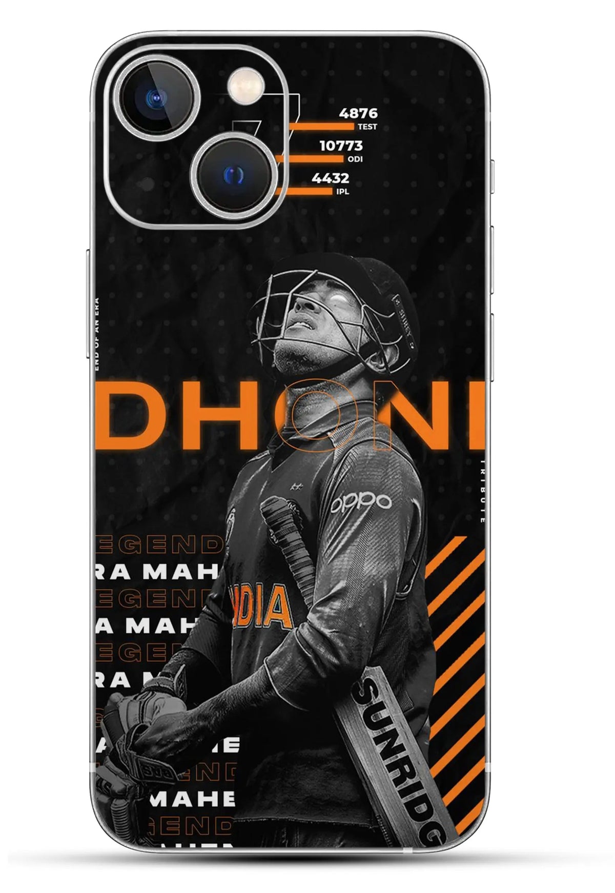 Dhoni Mobile 6D Skin - Mobishieldz