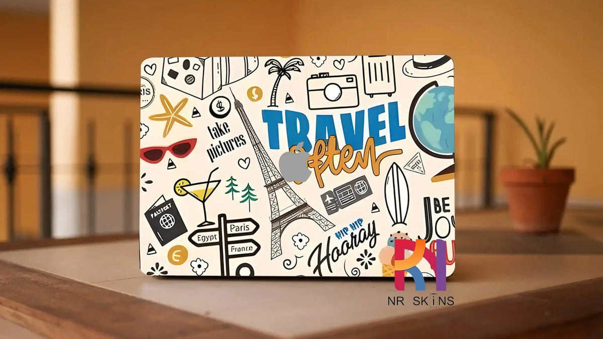 Travel Laptop 6D Skin - Mobishieldz